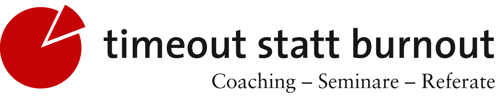 timeout statt burnout
